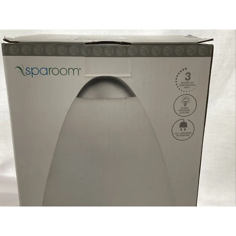 SpaRoom PureMist Ultrasonic Essential Oil Aromarherapy Diffuser for Medium Rooms